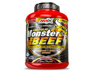 Proteine  90% Amix Monster Beef Protein - 2200 gr.