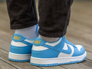 Nike SB Dunk White/Blue Unisex foto 9