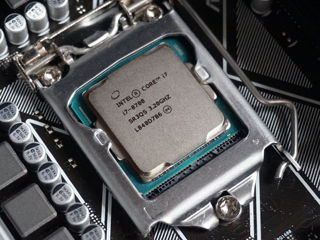 Intel Core i7-8700 Processor 12M Cache, up to 4.60 GHz с кулером