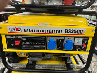 Generator pe benzina Bison BS3500 2.8 kw max. - livrare-credit -transfer