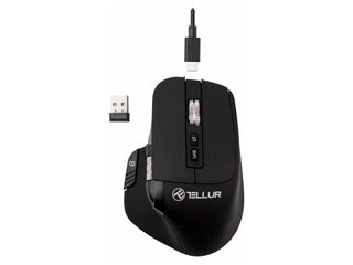 Мышь - «Tellur Shade TLL491261 Silent RGB Wireless Black» foto 4