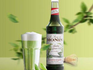 Sirop Matcha Green Tea Ceai Verde Monin 700 Ml Livrare Moldova foto 5