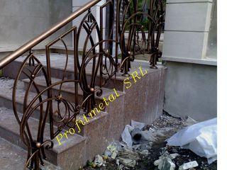 Balustrade  din fier forjat si din  inox foto 1