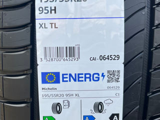 2 шины/ 2 anvelope 195/55 R20 Michelin Primacy 4+/ Доставка, livrare toata Moldova  фото 1