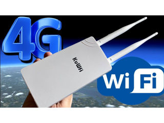 Router 4G exterior IP67 din SIM cartela in WiFi