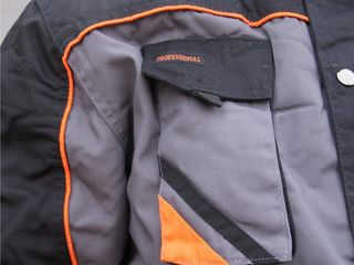 Geaca pentru lucru Professional - gri / Зимняя утепленная куртка PROFESSIONAL серая foto 2