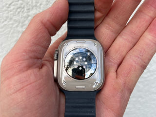 Apple Watch Ultra Midnight Ocean Band Titanium Case 49mm! foto 9