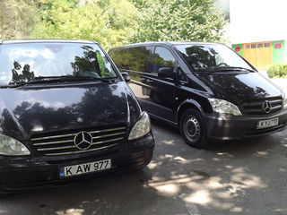 Mini-vanuri Mercedes Vito, Viano 4,5,6,7,8 locuri ! Viptrans. Transport intern si international foto 1