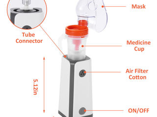 Camera de inhalare antistatica Спейсер/антистатическая клапанная камера для ингаляции foto 16