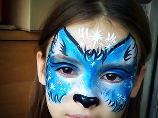 Pictura / desene pe fata pentru copii (face painting) / рисунки на лице для детей, аквагрим foto 4