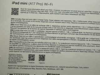 Vind iPad Mini 7 2024 128Gb , Sigilat foto 3