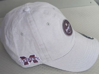 Men's Gray Mississippi State Bulldogs Oxford Circle Adjustable Hat , TopOfftheWorld foto 7