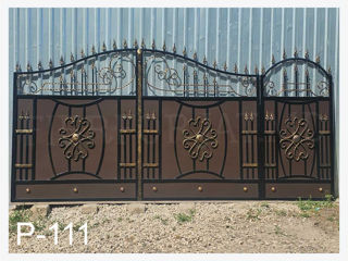 Porti in stoc ! ! !   Porti din fier forjat , balustrade, gard, copertine, elemente forjate фото 11