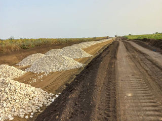 Terasamentele. Lucrări din pământ realizate prin săpătură, transport și umplutură. foto 3