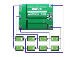 BMS Li-ion board 3S 11.1V 20A 40A 60A, 4S 14.8V 20A 40A . foto 14