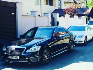 Mercedes S-class w221 w222 alb/negru, la Nunta!!! 110€/zi foto 2