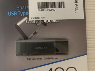 Samsung usb3.1 flash drive duo plus 128gb Nou foto 1