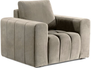 Canapea cu fotoliu încăpătoare și calitativă foto 3