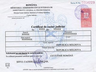 Luxury enter Get drunk Cazier judiciar român!transport spre românia/buletin ro/paşaport ro