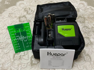 Laser Huepar 2D 902CG 8 linii + magnet + țintă + garantie +  livrare gratis foto 2