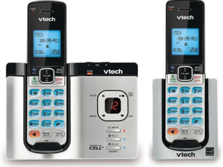 Vtech Ds6621-2 Dect 6.0 Expandable Cordless Phone With Bluetooth Connect To Cell And Answering 2h foto 0