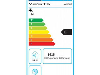 Boiler Vesta WH-50R/ Livrare gratuita / Achitarea in 4 Rate. foto 4