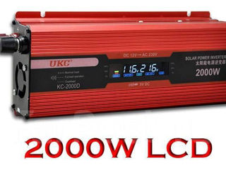 Преобразователь Тока 12В-220В Invertor electric от 500w до 7 000w foto 10