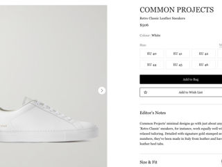 Vând ghete noi Common Projects foto 5