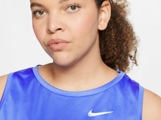 Maiou Nike pt femei ! Nou! Nike Miler Women's Running Tank Blue Av7919-500 foto 5