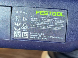 Эксцентриковая  Шлифовальная Машина  Rotex  RO 150, 125, 90 festool foto 3