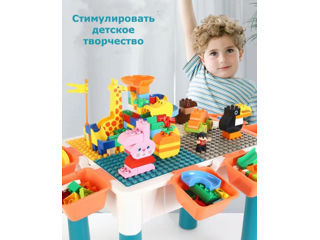 Детский стол - Masa tip lego foto 3