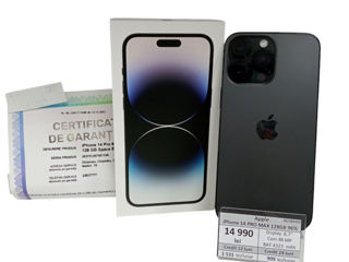 Apple Iphone 14 pro max 128gb 96% 14990 lei