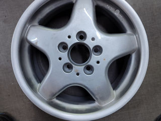 Vind 4 jante noi mercedes original R15. 5 x112 j 7 foto 3