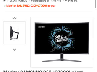 Vand monitor samsung C32HG70QQI foto 7