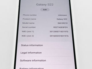 Samsung Galaxy S22 8gb/128gb Гарантия 6 месяцев! Breezy-M SRL foto 8