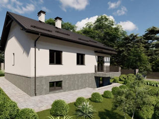 Casă de locuit individuală cu 2 niveluri / stil modern / 178.8m2/ arhitecți/ proiecte / 3D/ renovări foto 2