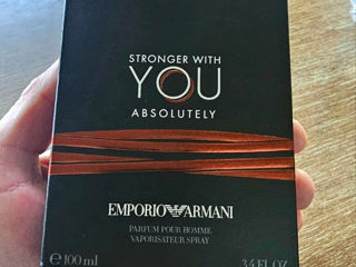 E.ARMANI Stronger With You Absolutely, 100 мл ,новый  !