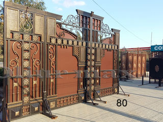 Козырьки, ворота, заборы, решётки, металлические двери,кровати  и другие изделия из металла. foto 10