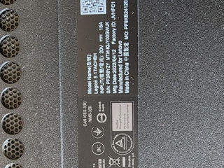 Laptop Lenovo Legion 5 Ryzen 7-5800H 16GB 512GB SSD GeForce GTX 3070 17.3 Inch foto 2