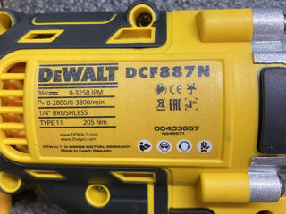 Импульсный винтовeрт Dewalt DC887N 36v 5am foto 2