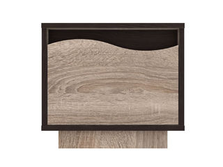 Dormitor Yasen Geneva Wenge + Saltea Salt Confort Clasic 160x200 foto 7