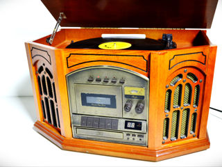 Daklin Museum Series Wooden Turntable Cd Tape Hi Fi Centre foto 13