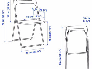 Scaun pliant IKEA Nisse foto 4