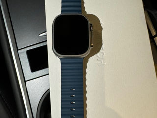 Apple Watch Ultra 2 Blue Ocean Band foto 2