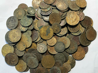 Продам монеты СССР до 1957 года. (180 монет). foto 1