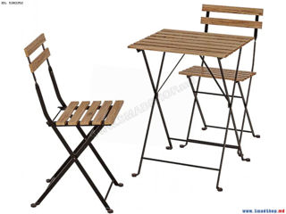 KEA !!! În stoc set Askholmen, Tarno..set masa+2 scaune pliante, pentru gradina, terasă, balcon.. foto 2