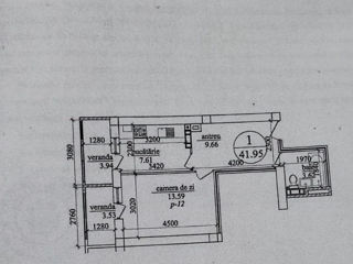 Apartament cu 1 cameră, 41 m², Buiucani, Chișinău foto 9