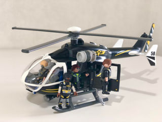 Elicopter cu soldați din trupele speciale (Playmobil)