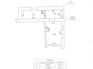 Spatiu comercial spre vînzare Centru- 36,8m2 foto 3