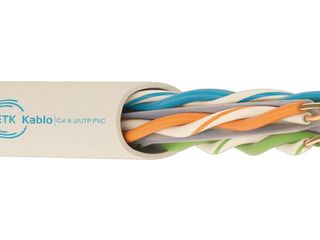 Utp 0,60 Bc 4Pr Cat6 23Awg Etkcablo (Цена За 1М)
